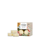 Yankee Candle Scented Tea Light Candles, Christmas Cookie, 0.44 OZ, 12-Count, Pack of 2 (24 Candles Total)
