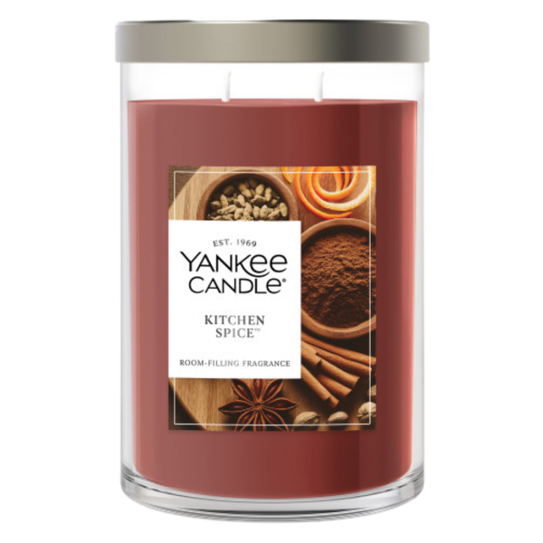 Yankee Candle Large Tumbler Scented Candle, Kitchen Spice, 20 oz