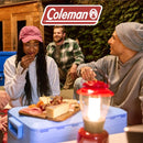 Coleman Snap 'N Go 55-Quart Collapsible Hard Cooler, DayDream Blue