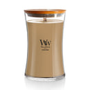 WoodWick Large Hourglass Scented Candle, Crackles as it Burns, Gilded Sands, 21oz