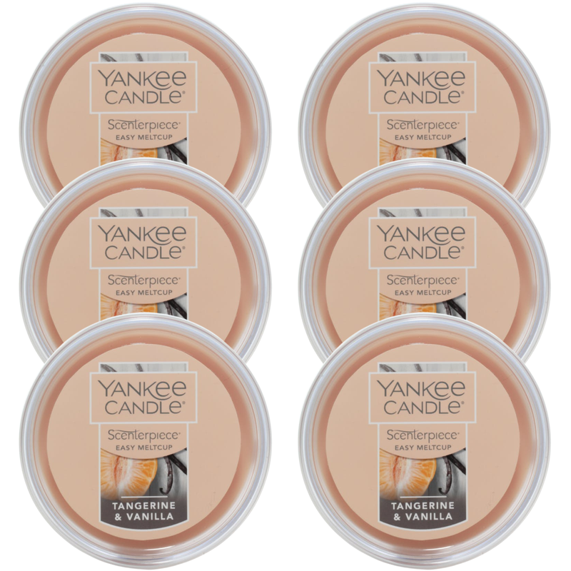 Yankee Candle Tangerine & Vanilla Scenterpiece Easy MeltCup (Pack of 6)