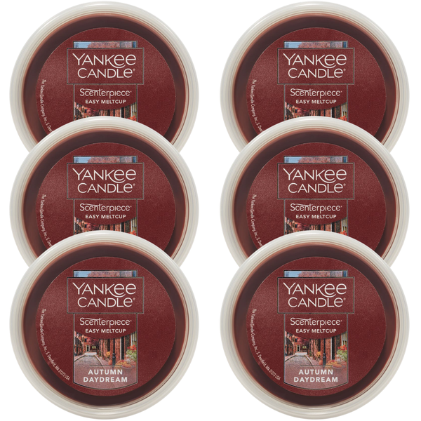 Yankee Candle Autumn Daydream Scenterpiece Easy MeltCup (Pack of 6)