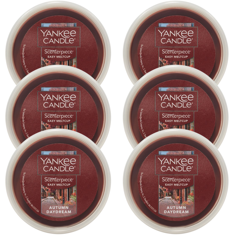 Yankee Candle Autumn Daydream Scenterpiece Easy MeltCup (Pack of 6)