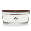 WoodWick Scented Ellipse Candle, Crackles as it Burns, Warm Wool, 16oz