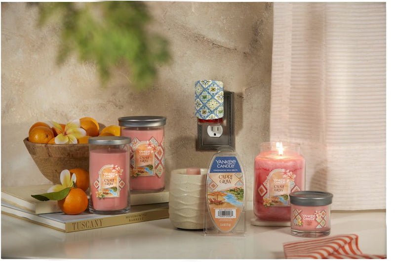 Yankee Candle Capri Glow Fragranced Hello Italy Wax melt (Pack of 4)