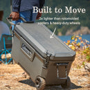 Coleman Convoy Series 100 Qt. Cooler With Wheels, Gray/Dark Storm