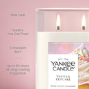 Yankee Candle Large Tumbler Scented Candle, Vanilla Cupcake, 20 oz