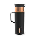 Contigo SnapSeal Vacuum-Insulated Stainless Steel Travel Mug with Handle, Licorice Bronze, 20 Ounce