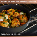 Calphalon Premier Hard-Anodized Nonstick 8-Inch and 10-Inch Fry Pan Set