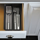 Rubbermaid Large Silverware Cutlery Tray, Drawer Organizer, & Gadget Tray Variety Pack, 3 CT