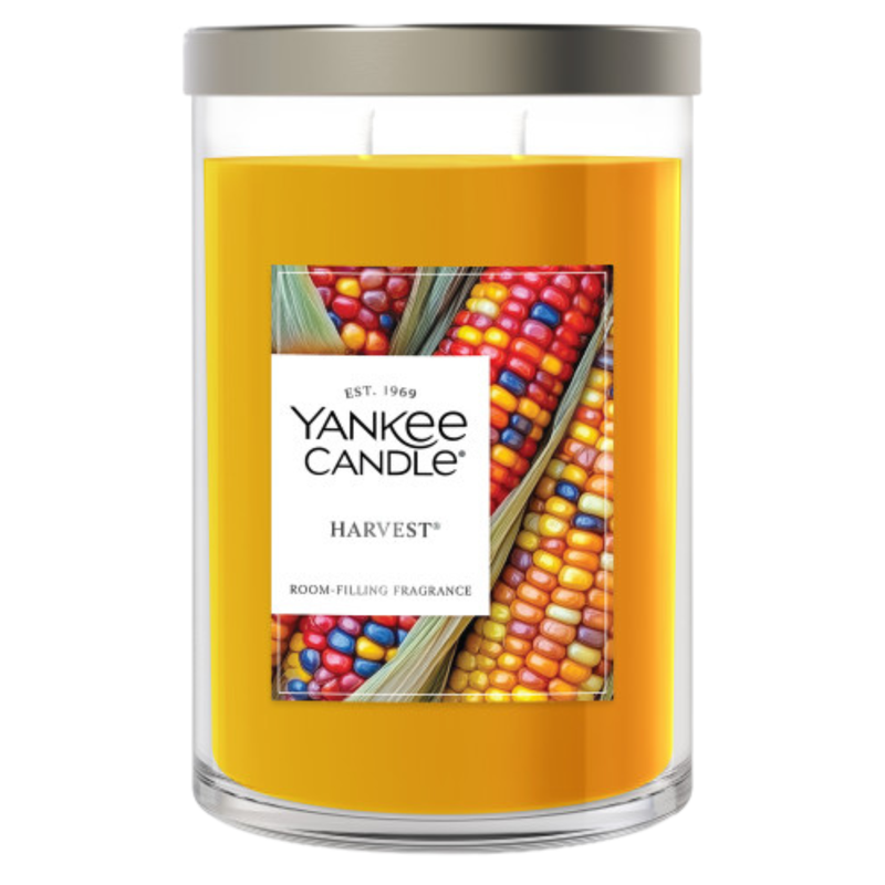 Yankee Candle Large Tumbler Scented Candle, Harvest, 20 oz