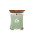 WoodWick Medium Hourglass Scented Candle, Crackles as it Burns, Ethereal Haze, 9.7oz
