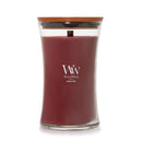 WoodWick Large Hourglass Scented Candle, Crackles as it Burns, Rouge Oud, 21oz