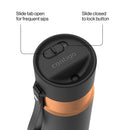 Contigo AutoSeal Vacuum-Insulated Stainless Steel Travel Mug, Licorice Bronze, 24 Ounce