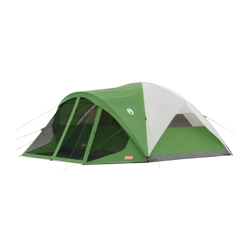 8 man dome tent Coleman 8-Person Evanston Dome Camping Tent with Screen Room