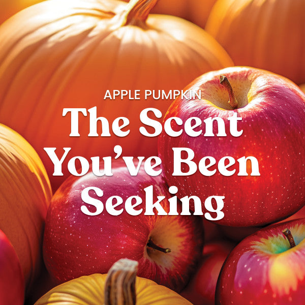 Yankee Candle Medium Pillar Scented Candle, Apple Pumpkin, 14.25 oz (2-Pack)