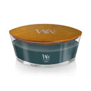 WoodWick Scented Ellipse Candle, Crackles as it Burns, Antiquarium, 16oz