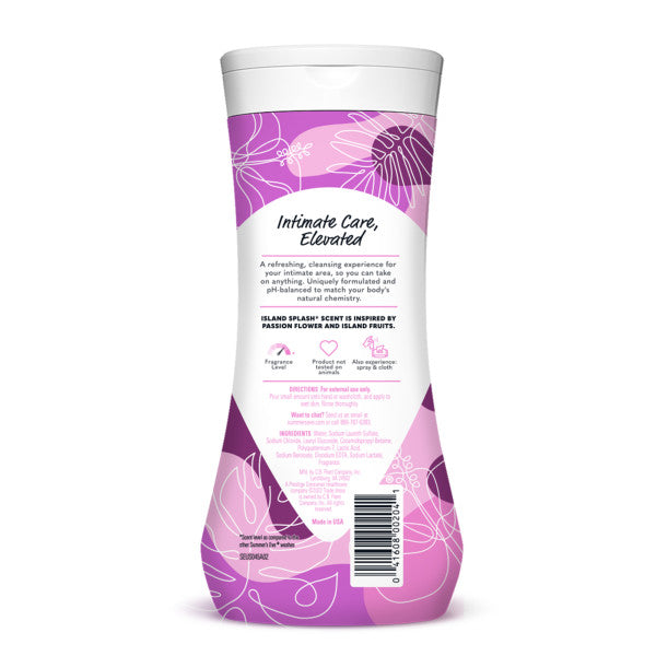 Summer’s Eve Island Splash Refreshing Daily Feminine Wash, Removes Odor, pH balanced, 15 fl oz