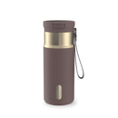 Contigo SnapSeal Vacuum-Insulated Stainless Steel Travel Mug, Terra Champagne, 16 Ounce (2 Pack)