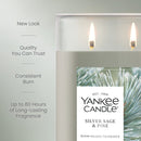 Yankee Candle Large Tumbler Scented Candle, Silver Sage & Pine, 20 oz