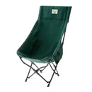 Coleman High-Back Sherpa Chair, Green, 1 CT