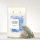 Yankee Candle Large Tumbler Scented Candle, Sparkling Snow, 20 oz