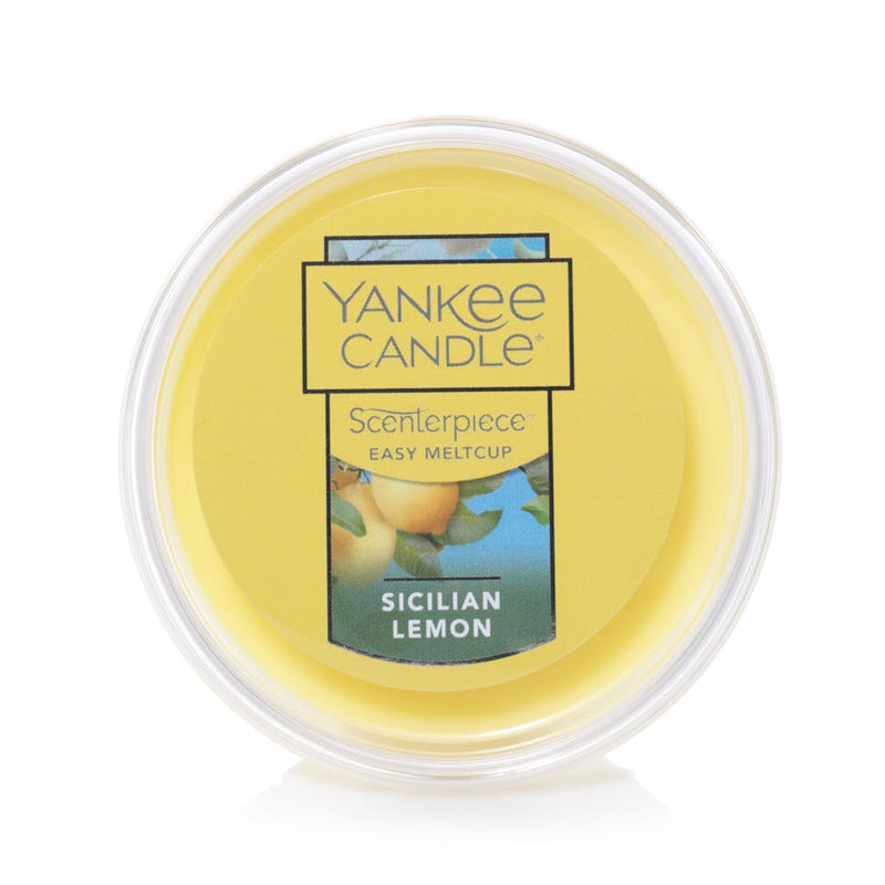 Yankee Candle Sicilian Lemon Scenterpiece Easy MeltCup (Pack of 6)