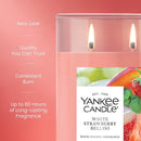 Yankee Candle Large Tumbler Scented Candle, White Strawberry Bellini, 20 oz