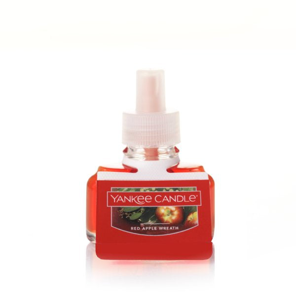 Yankee Candle Scent Plug Refill, Red Apple Wreath (Pack of 4)