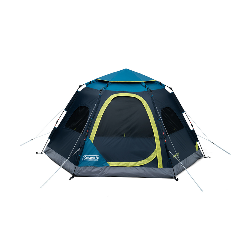 coleman instant cabin 4 person tent Coleman Camp Burst 4-Person Dark Room Camping Tent