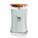 WoodWick Large Hourglass Scented Candle, Crackles as it Burns, Magnolia Birch, 21oz