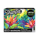Sharpie Permanent Markers Limited Edition Set, Fine Point and Ultra Fine Point, 60 Count