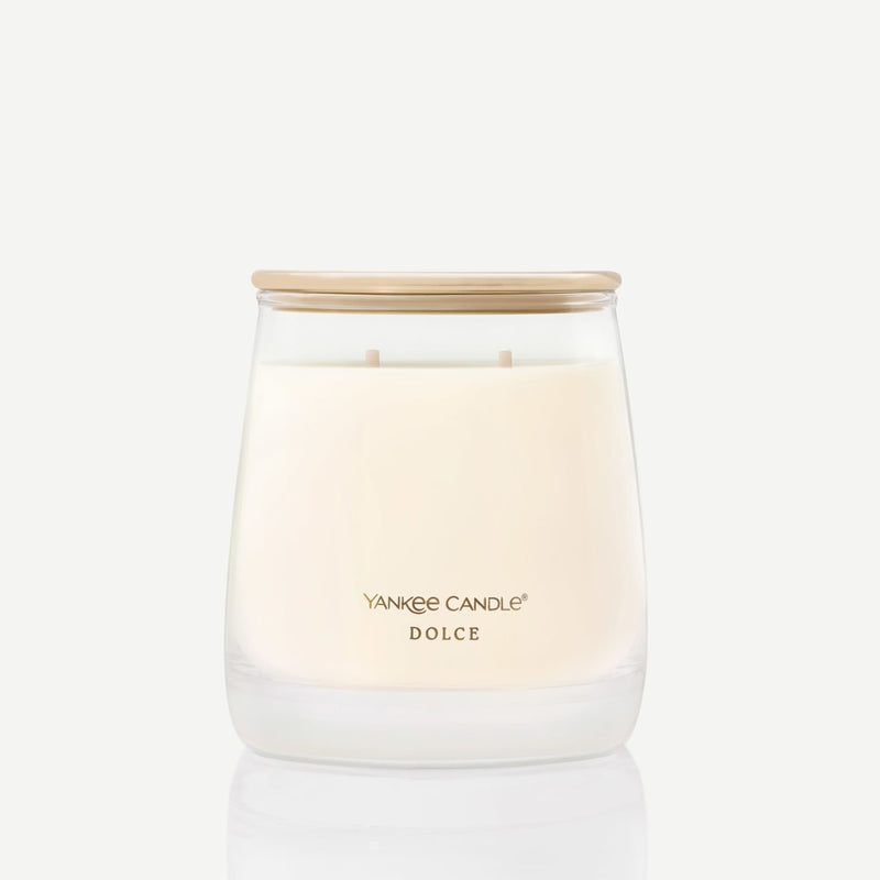 Yankee Candle Premium Medium Scented Jar Candle with up to 60 Hour Burn Time, Dolce, 12 OZ
