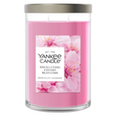 Yankee Candle Large Tumbler Scented Candle, Enchanting Cherry Blossoms, 20 oz