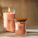 WoodWick Medium Hourglass Scented Candle, Crackles as it Burns, Manuka Nectar, 9.7oz