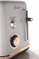 Oster 2 Slice Toaster, Metropolitan Collection with Rose Gold Accents
