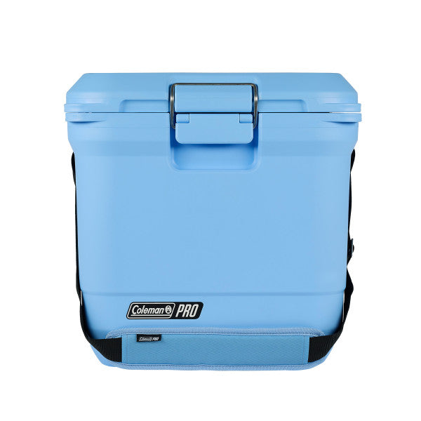 Coleman Pro 25-Quart Hard Cooler, Blue Sky