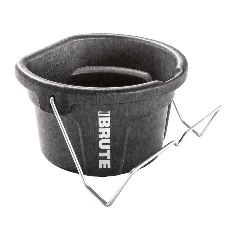 BRUTE 3-in-1 Flat Back Bucket, 2 Gallon, Pack of 3
