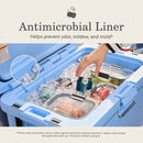 Coleman Pro 45-Quart Hard Cooler, Blue Sky