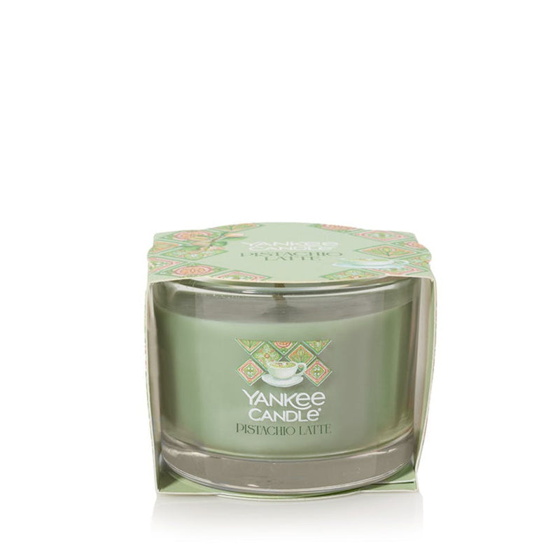 Yankee Candle Minis Jar, Hello Italy Collection, Pistachio Latte, 1.3 OZ, 4-Pack