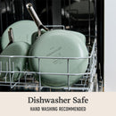 Calphalon Ceramic Nonstick 8" and 10" Frying Pan Set, Silver Ash