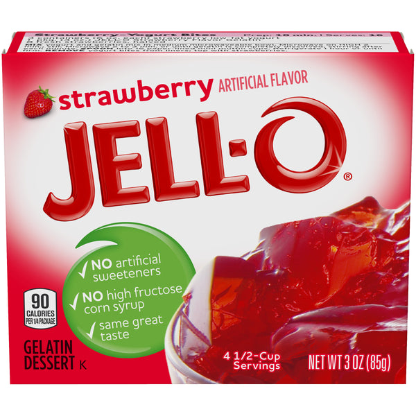 Strawberry Jell-O Gelatin Dessert, 6 OZ