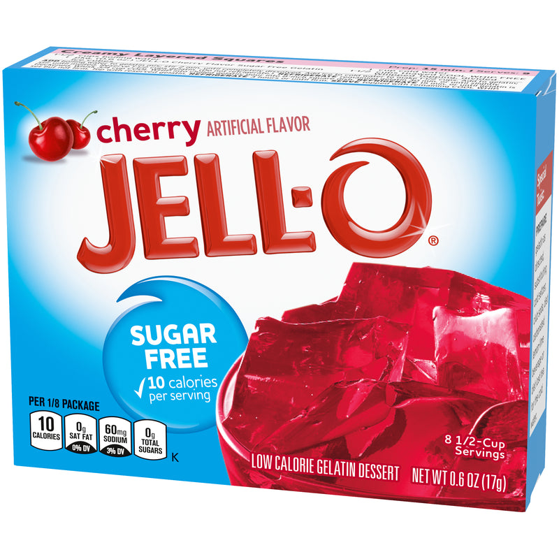 Sugar free cherry gelatin, cherry Sugar free gelatin, Cherry Gelatin Dessert, Cherry Jell-O dessert