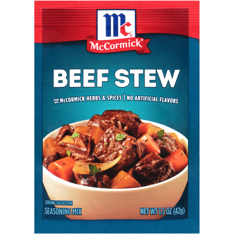 McCormick Beef Stew Seasoning Mix, 1.5 OZ - Trustables
