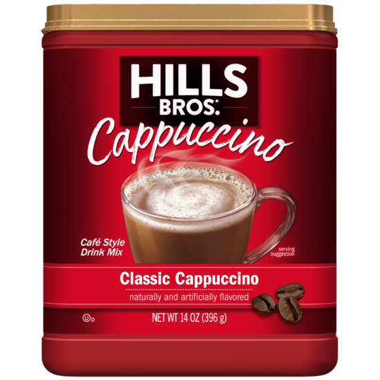 Hills Bros Classic Cappuccino, 14oz Hills Bros Classic Cappuccino