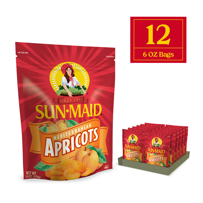 Sun-Maid Mediterannean Apricots 6 Oz Default Title