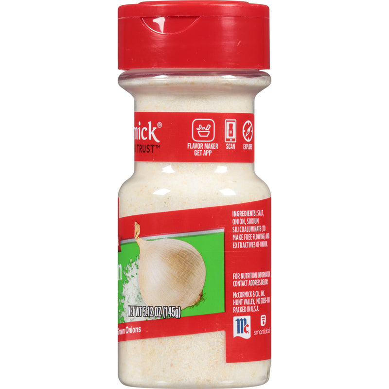 McCormick Onion Salt, 5.12 OZ Default Title