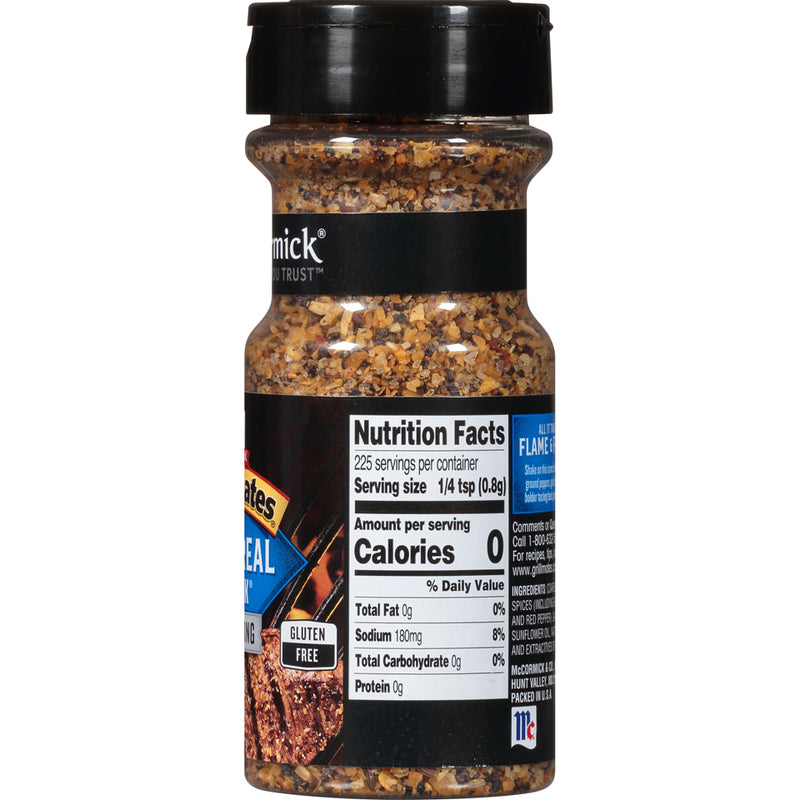 McCormick Grill Mates Montreal Steak Chef Size, 6.37 OZ Default Title