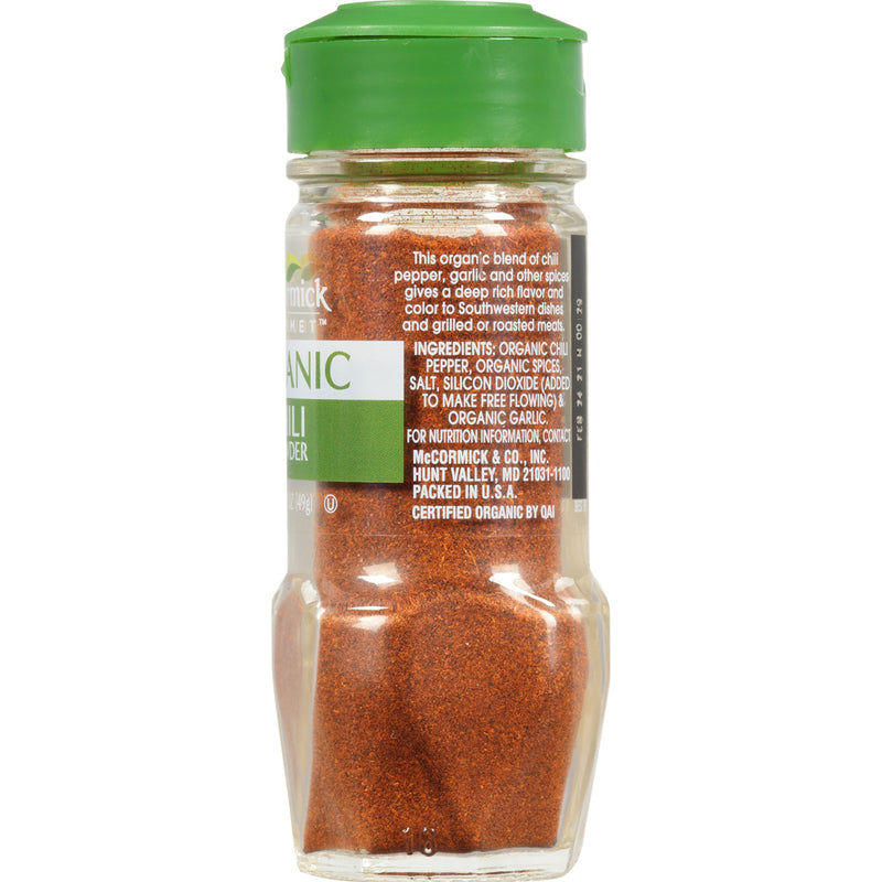 McCormick Organic Chili Powder, 1.75 OZ Default Title