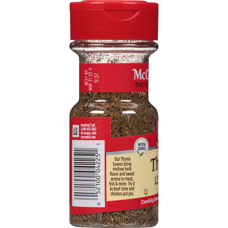 McCormick Whole Thyme Leaves, 0.75 OZ Default Title